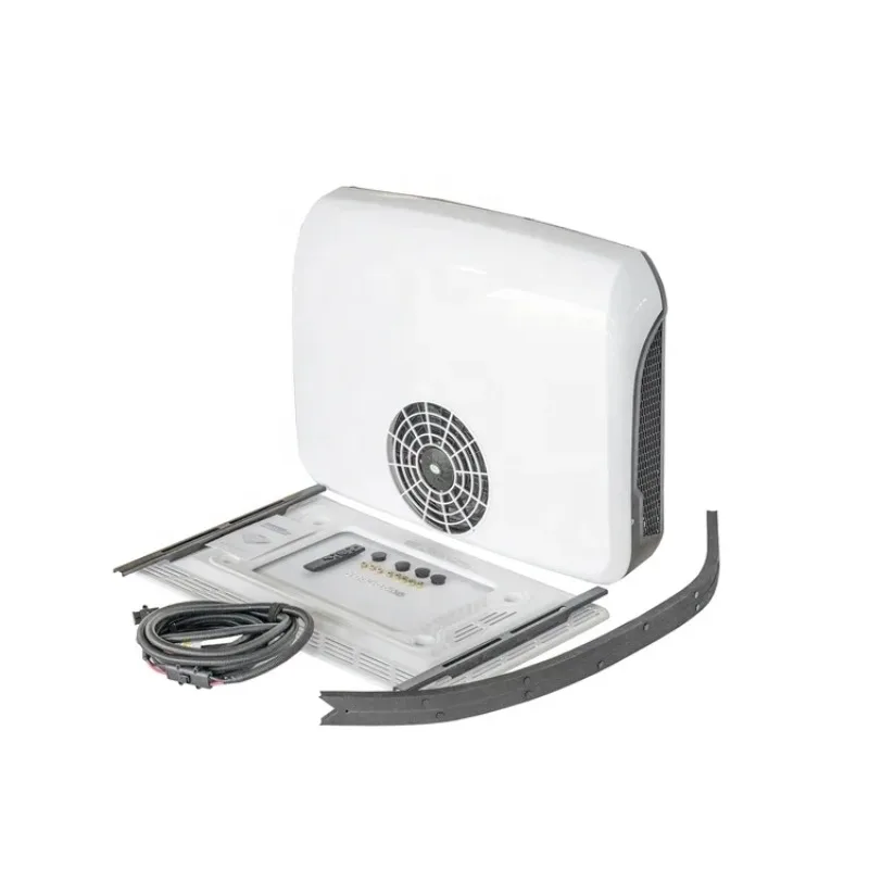 مكيف هواء كهربائي لوقوف السيارات على السطح العلوي 12 فولت 24 فولت #4