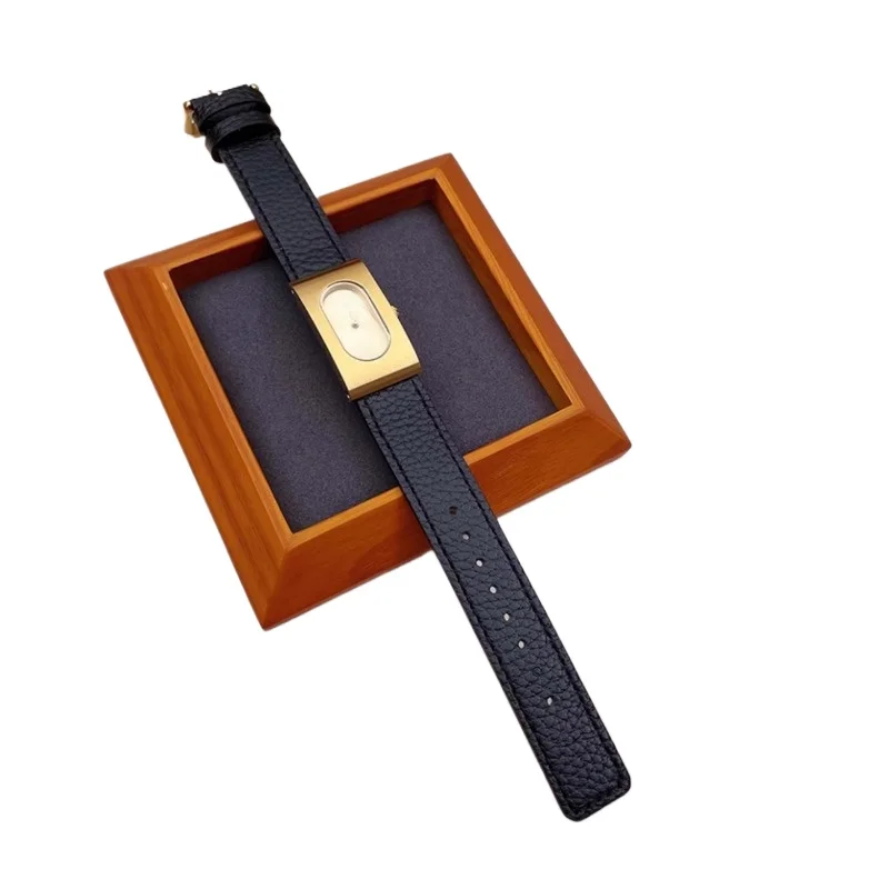 

Retro leather women's watch personality simple square quartz women's high-end watch