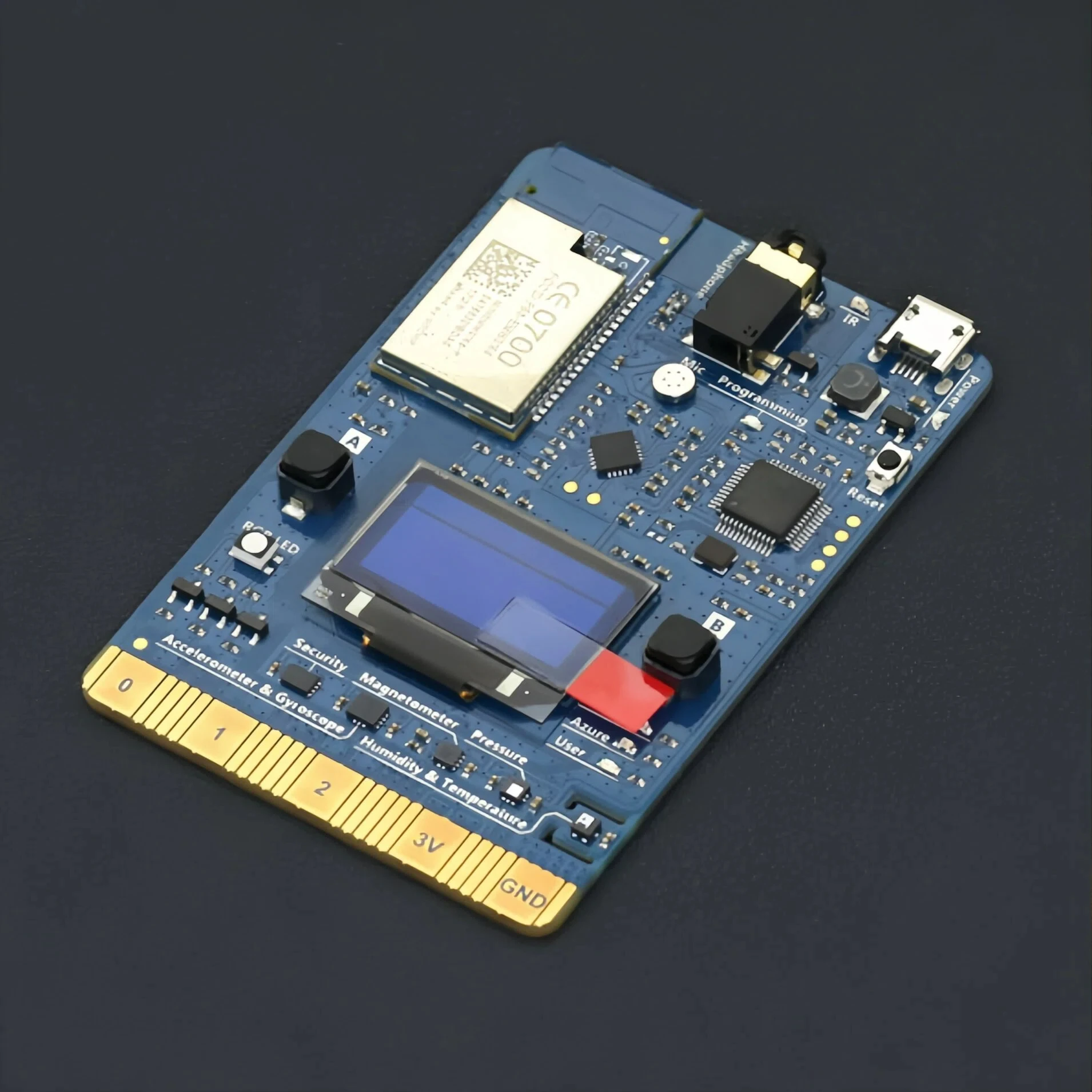 MXChip Azure IoT Dev Kit STM32F412 with Wi-Fi, Sensors, Audio, OLED for Arduino Cloud Connectivity