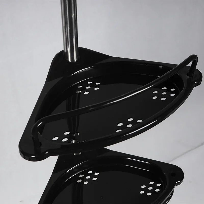 

No Drilling Stainless Steel Triangle Wall Mount Shower Corner Shelf for Bathroom Balcony Kitchen Corner Storage Space Saving New