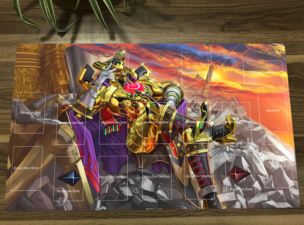 

YuGiOh Eldlich the Golden Lord TCG CCG Mat Trading Card Game Mat Table Playmat Desk Gaming Playing Mat Mouse Pad Free Bag