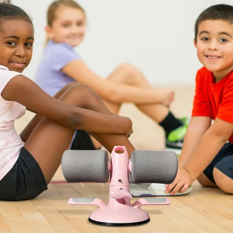 Bar para sentarse, máquinas de entrenamiento de fuerza en el suelo, barra para sentarse estable y segura para niños, equipo de entrenamiento suave y cómodo para gimnasio en casa