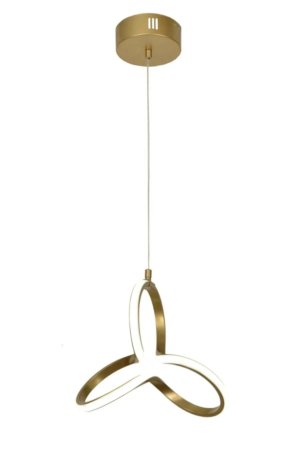 Modern Pendant Lamp Led Chandelier Gold Color White Light Led Chandelier Product Dimensions Width 30 Cm x Height 70 Cm Odalarınıza adds elegance.