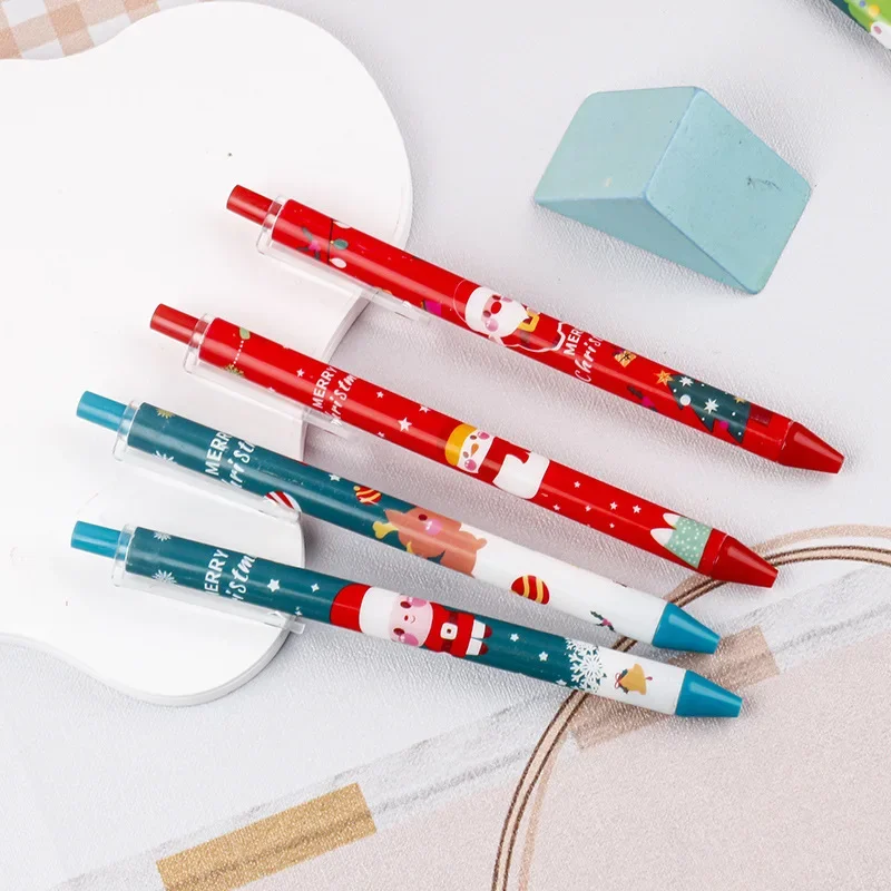 Christmas elk snowman cute student press neutral pen, student small gift stationery