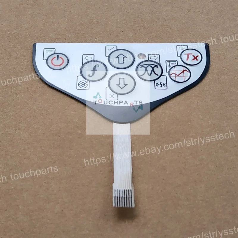 Keypad Membrane Overlay for Radiodetection SPX RD8000 Cable Pipe Locator