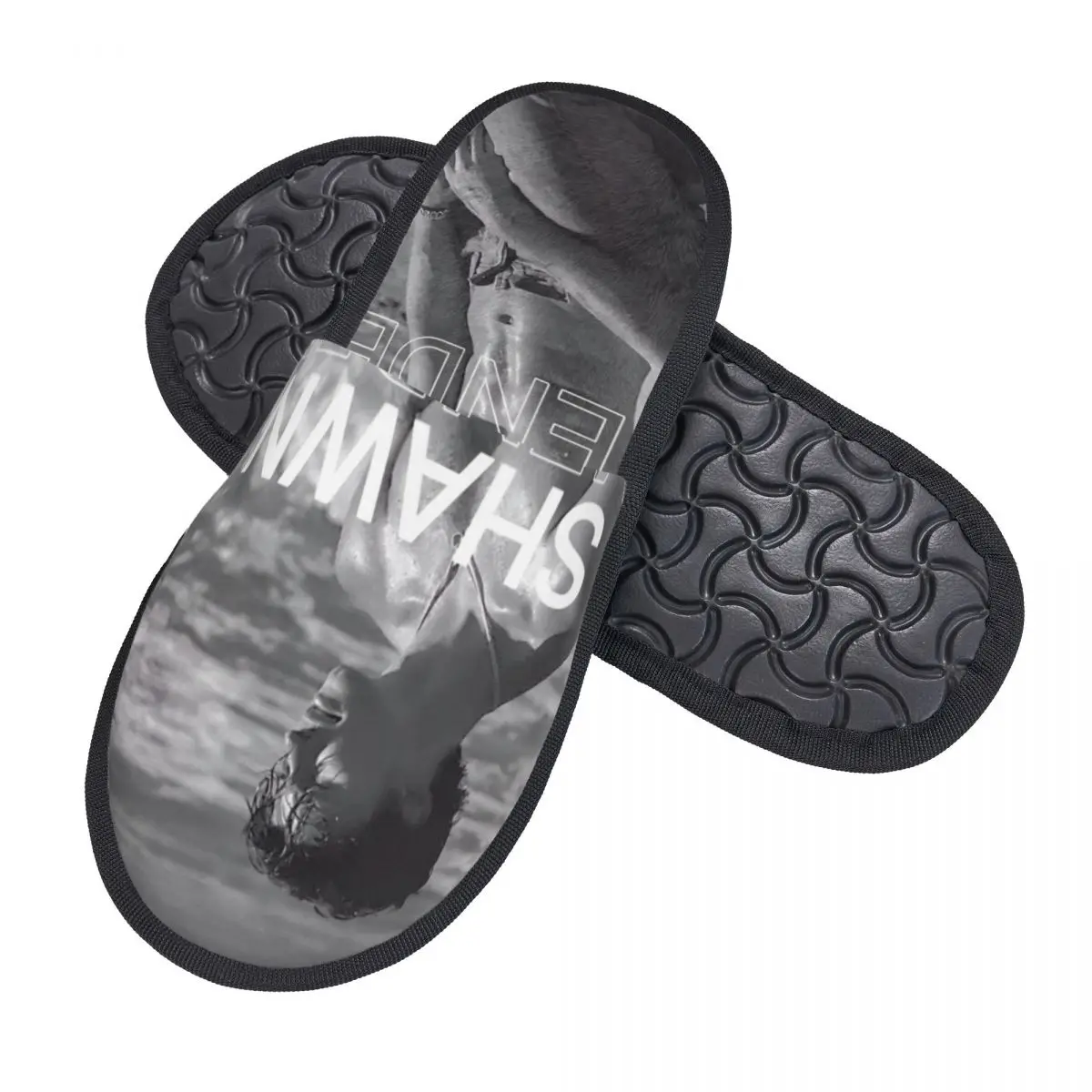 Cool Singer Shawn Mendes Plush Slippers Indoor Pop Rock Soft Household Fur Slippers Slides Non Slip