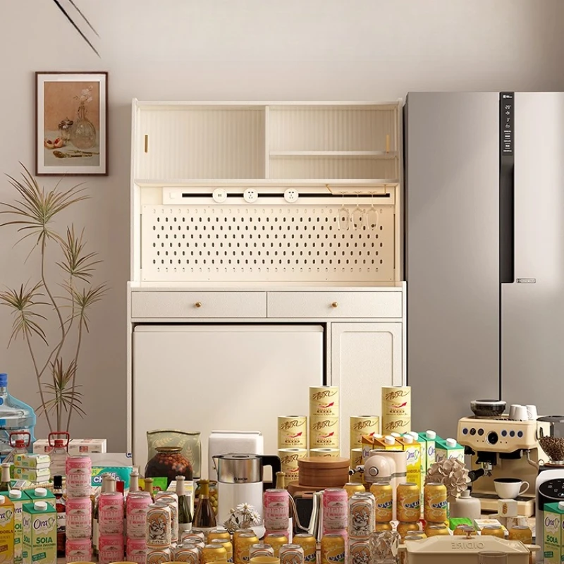 

Solid wood, folding, side cabinet, dining table, integrated, against the wall, can be embedded, small apartment