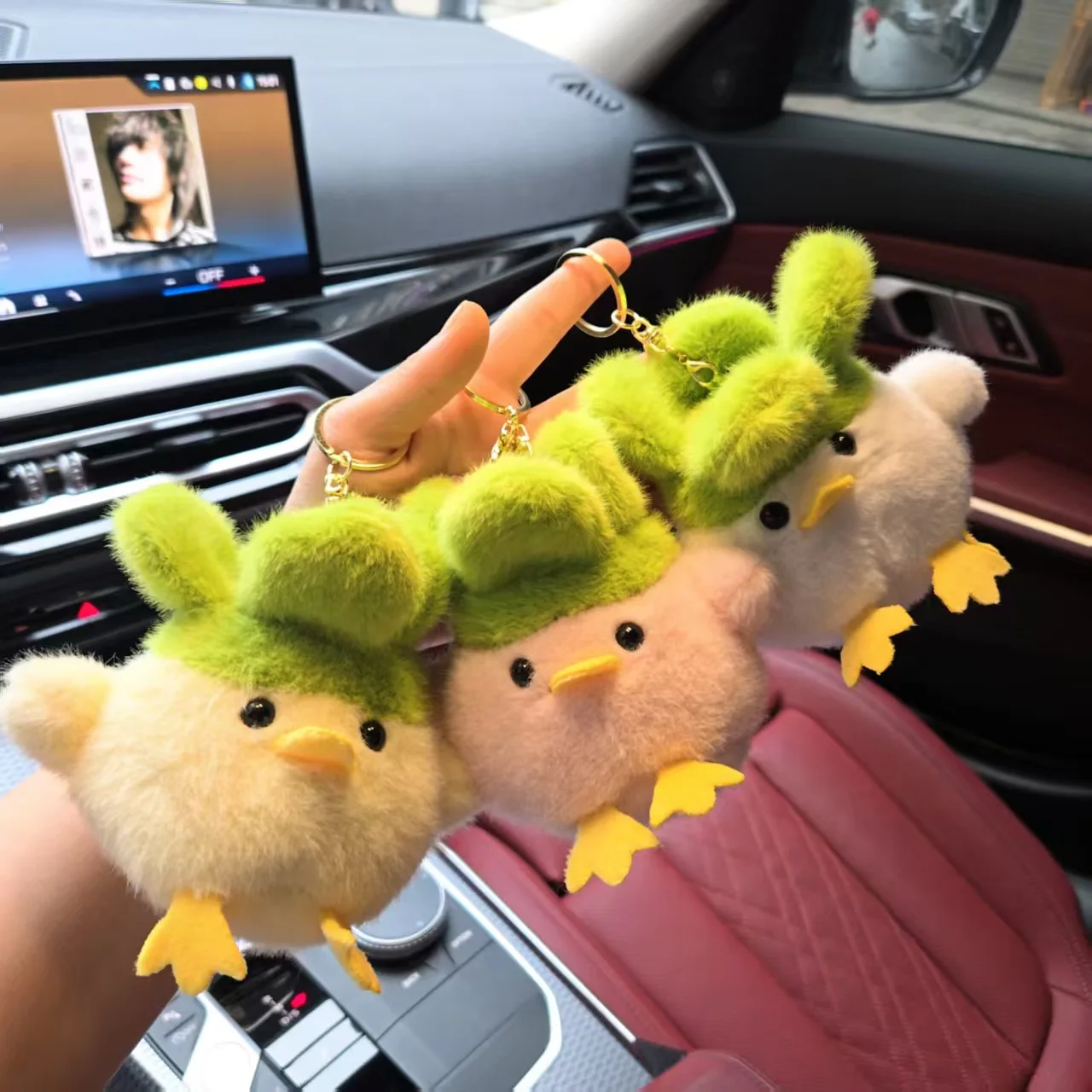 ガーリックバード武漢文化創造ガーリックバード音声人形お土産と平和鳥湖北省バックパックペンダントガーリックバードぬいぐるみ