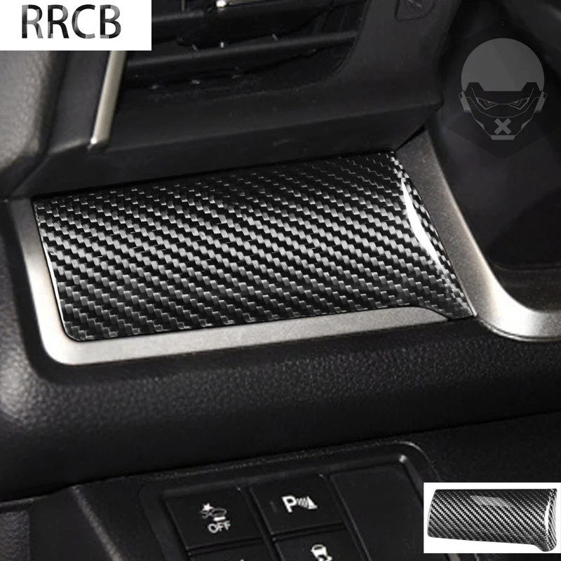 

For Honda Civic 10th Gen 2016-2020 Car Interior Central Control Panle Decals Trim Stickers Carbon Fiber Decorative Accessories