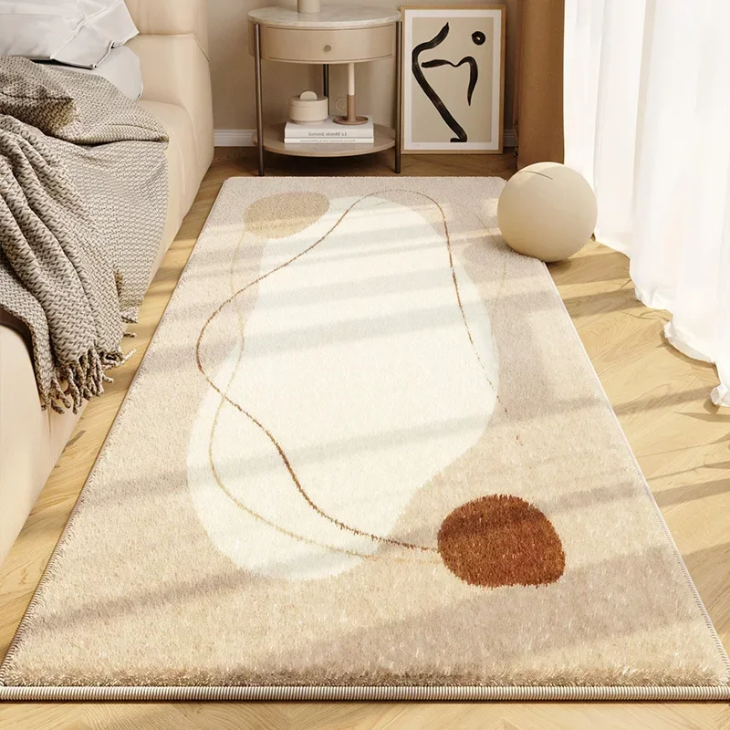 

Thickened Cashmere Imitation Living Room Rug Children's Bedroom Plush Carpet Large Size Floor Mats Hall Rugs Keep Warm Carpets