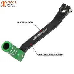 Motorcycle Accessories CNC Folding Gear Shift Pedal Lever Shifter For KAWASAKI KLX250 KLX 250 D-TRACKER 2020 2019 2018 2017 2016