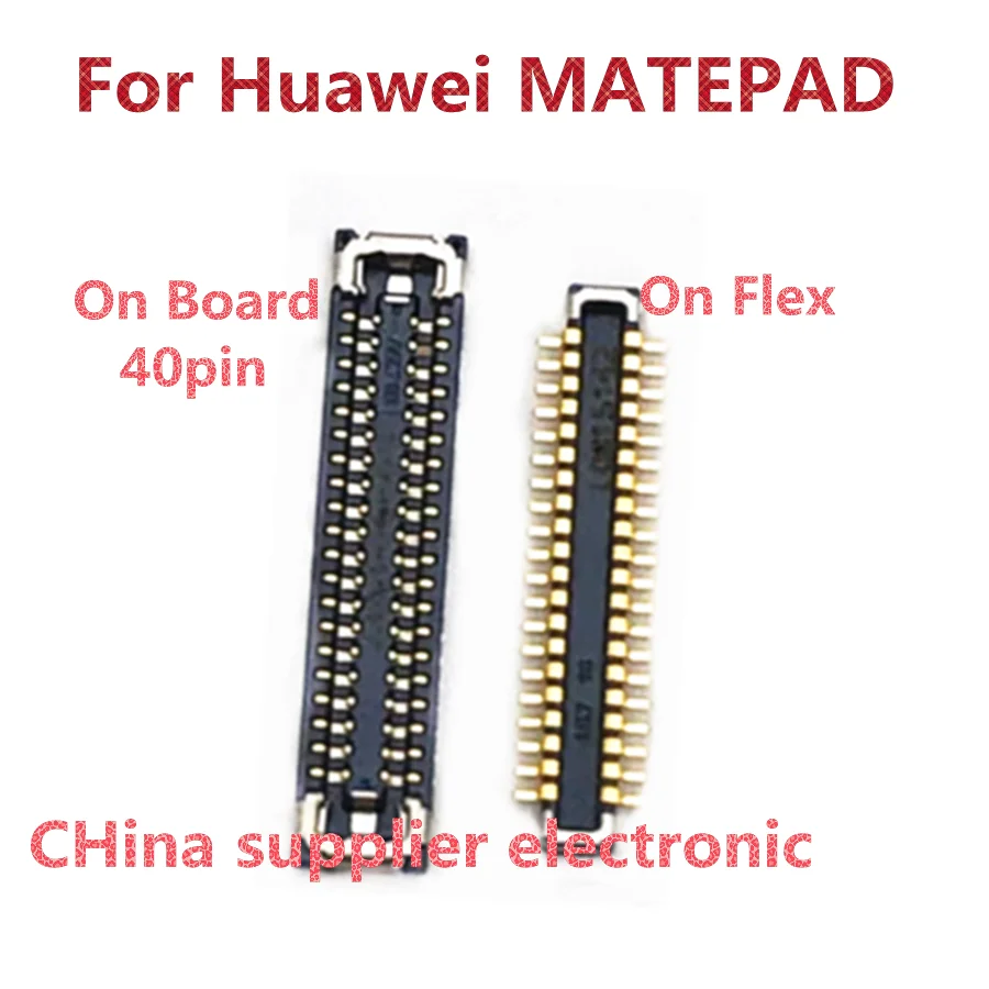 For Huawei MATEPAD charging stand BAH4-W29 AL10 W09 W19 W39 AN10 inline seat motherboard tail plug small board cable 40pin