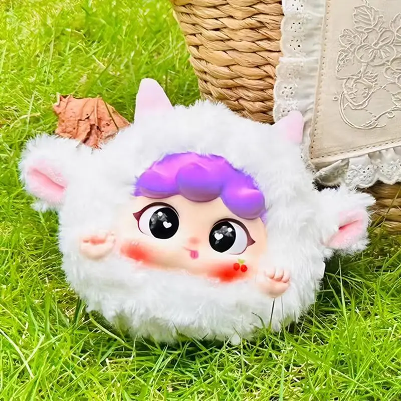 Cute Animal Figure Cartoon Plush Doll Migo Animal Party Plush Toy Girls Kids Gifts Car Dashboard Room Decoration Ornaments