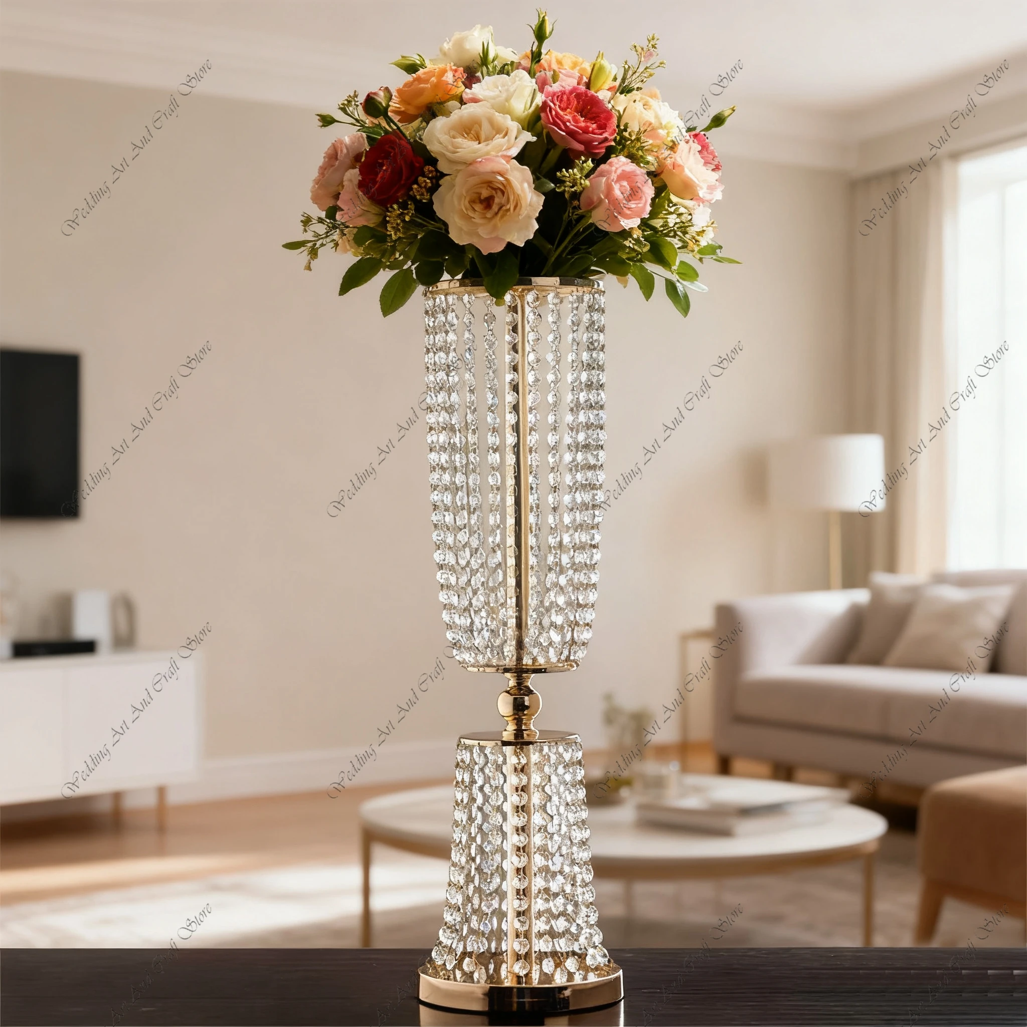 12 шт. 60/80/100 см f30 свадеб – обзор и цена Centerpiece Vase Tall