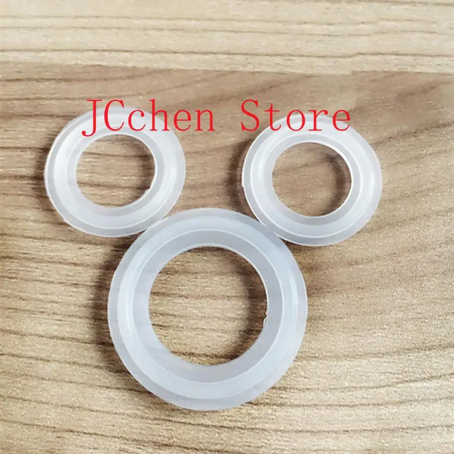 5 uds ajuste 63mm tubo OD 2,5 "Tri abrazadera junta de sellado de silicona sanitaria tira casera para montaje de férula dioptría