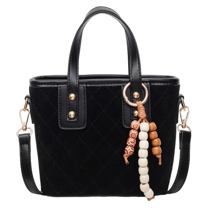 

Женская шикарная кожаная сумка через плечо для ежедневных поездок на работу, регулируемый ремень, классический дизайн