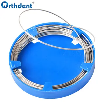 1 role zubního nerezového obloukového drátu, obdélníkové obloukové dráty pro ortodontické zubní rovnátka, stomatologie, chirurgické nástroje, L/M/S 6 nejlepší prodej zubní laboratoř v Číně - №4