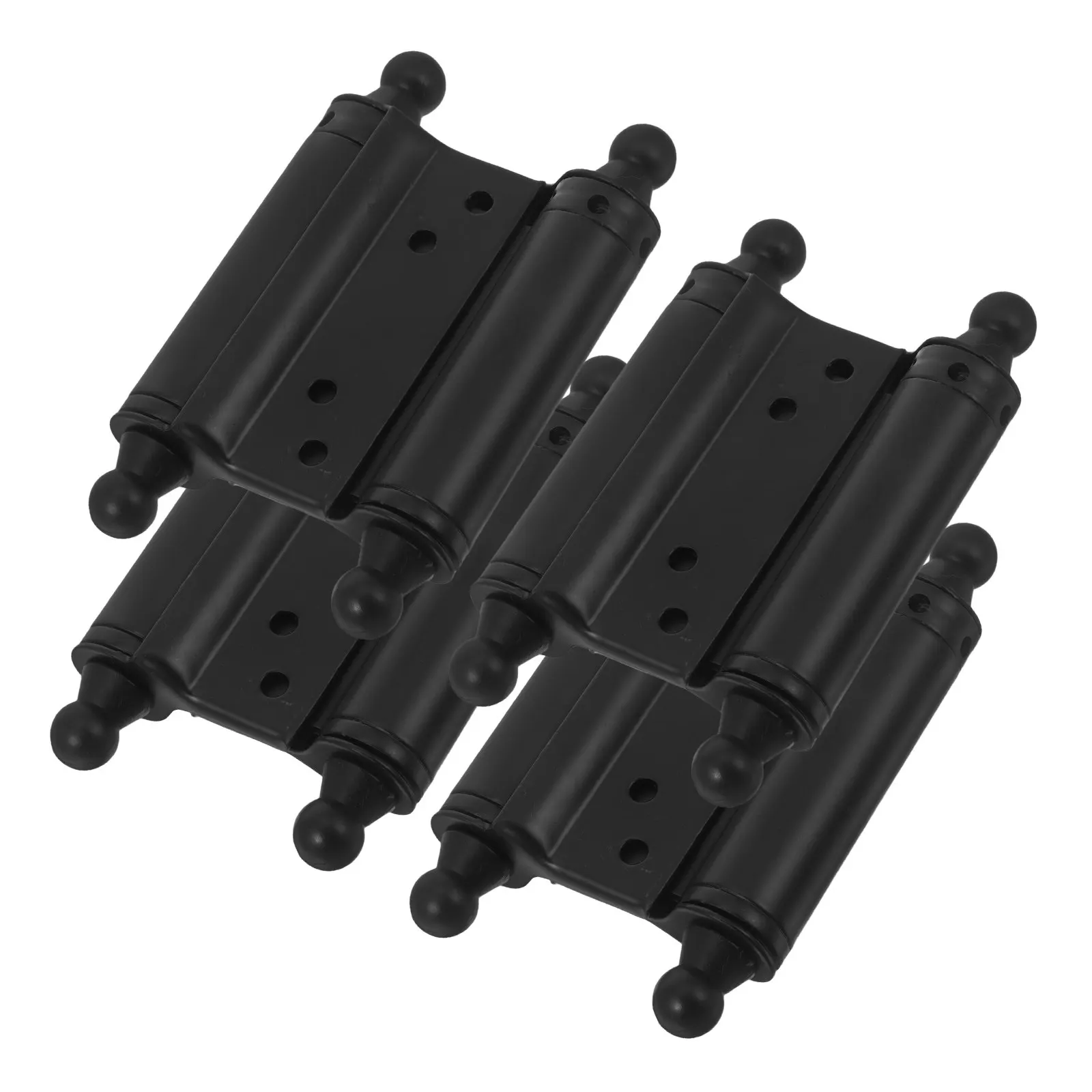 

4Pcs Heavy Duty Stainless Steel Double Spring Door Hinges Automatic Closing Self Closing Hinges for Cabinets Gates and Interior