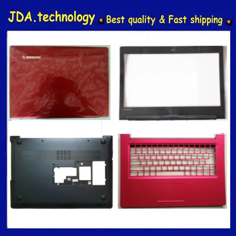 

MAIRROW New/org For Lenovo Ideapad 310-14 310-14ISK 510-14 510-14ISK LCD Back cover /Front bezel /upper cover /Bottom case,Red