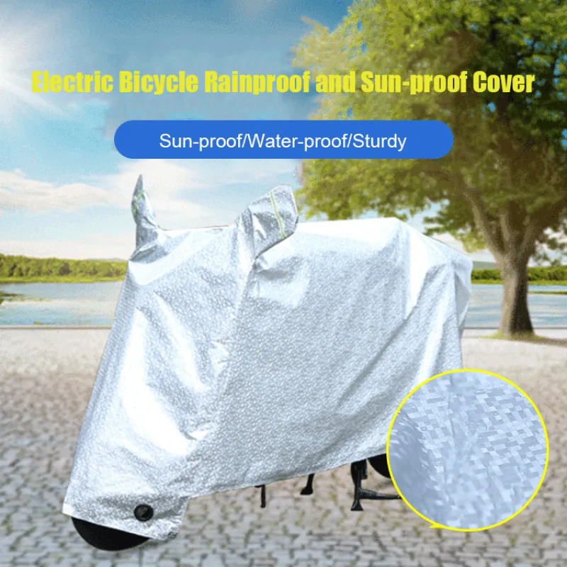 

Electric car cover bicycle scooter motorbike car cover car coat rainproof sunscreen anti-theft dustproof battery sunshade cover