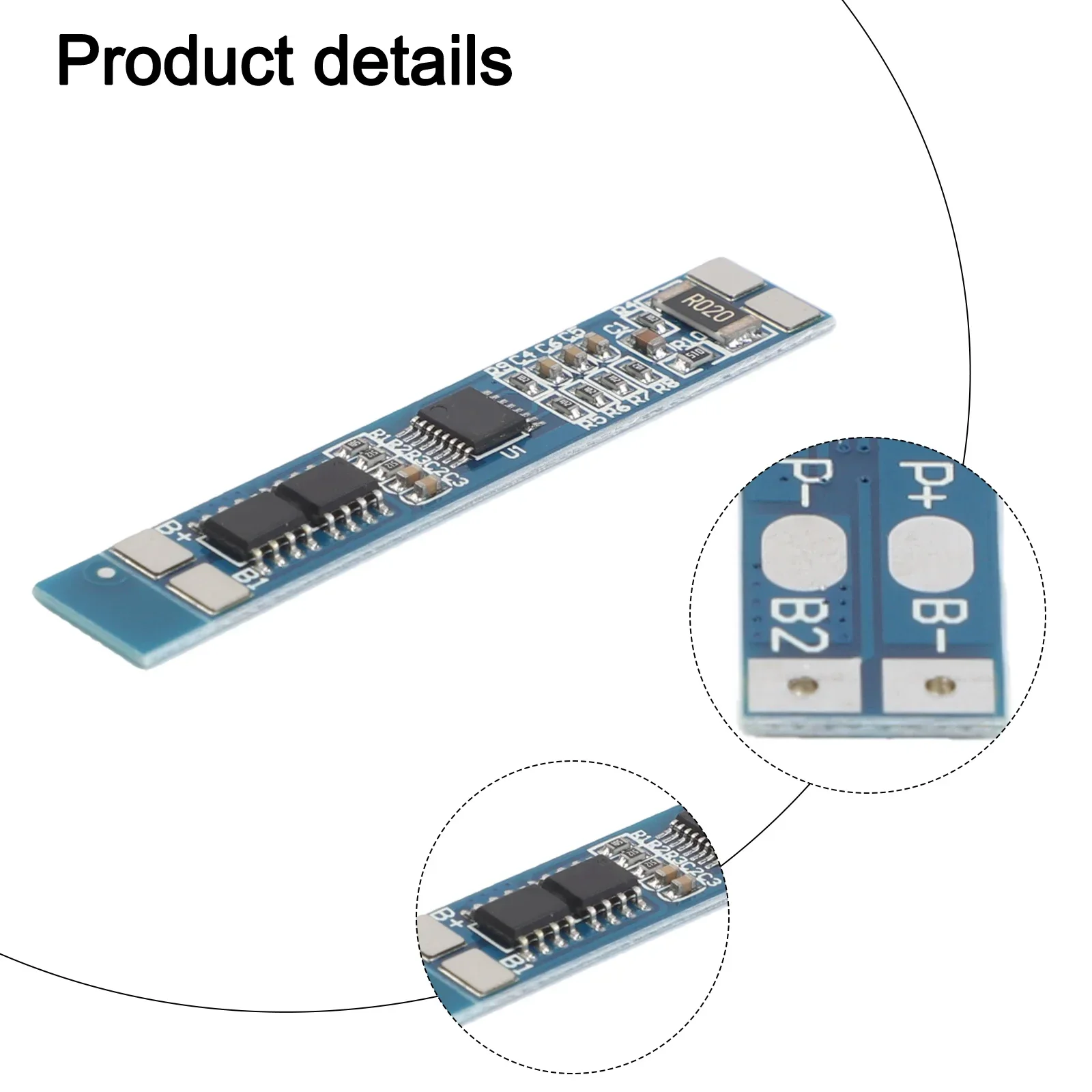 

1/2PCS 12V 8A Lithium Battery Charger Protection Board for 11 1V 10A Applications with Overcharge and Overdischarge Prevention