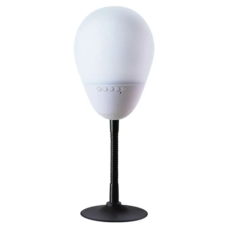 ABFA T6 Decompression Bluetooth Speaker Color Light Bedside Lamp Portable Computer With Suction Cup Small Speaker