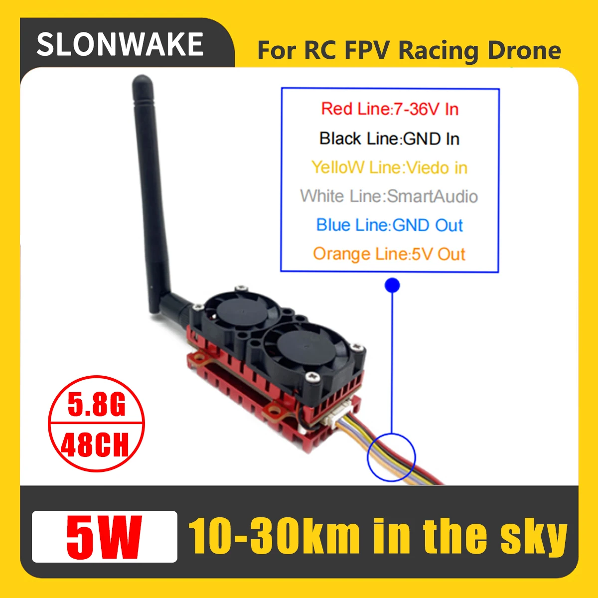 Transmissor FPV VTX Analógico - Drone And Car avaliação e preço