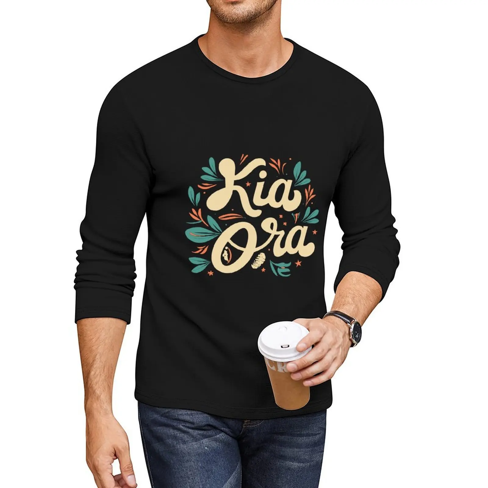 

Kia Ora Long T-Shirt cute clothes Oversized t-shirt customized t shirts black t shirt oversized t shirt men