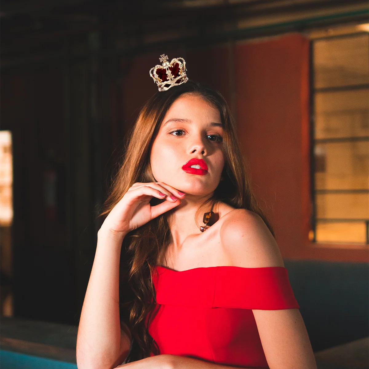 

Хэллоуин 3D Золотая Корона Заколка Для Волос Свадебная Вечеринка Королева Косплей Костюм Шпилька Мини Декоративные Заколки Для Волос Для Девочек Платье