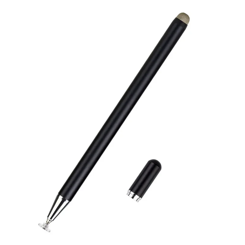 High-Sensivity Capacitive Stylus Dual-tip Universal Touchscreen Pen for Tablets Cell Phone Transparent Cup