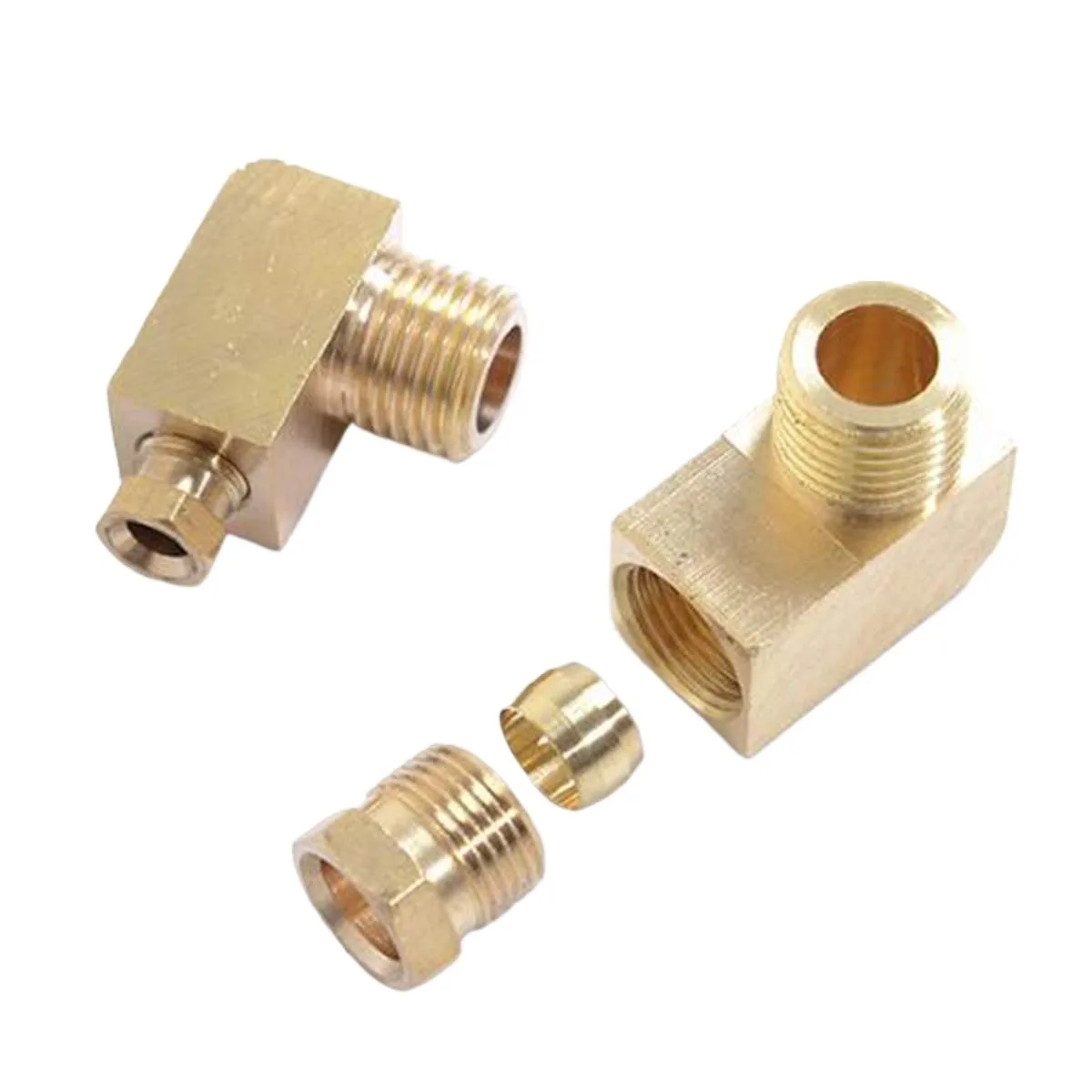 

LOT5 M4 M5 M6 M8 M10 Metric 1/8" 1/4" BSPP Male x Fit Tube O.D 4/6/8/10mm Elbow Pipe Fittings Machine Oil Filter Canister