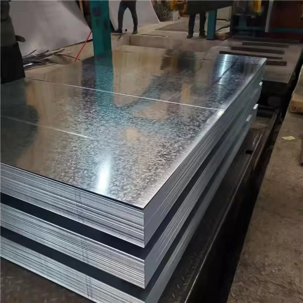 Hx220bd Hx260bd Galvanized Steel Sheet Hot Dipped Zinc Steel Plate Coated Galvanized Steel Sheet