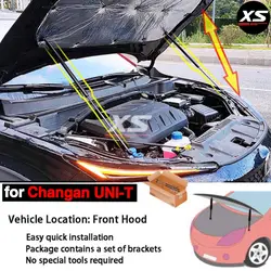 Hood Struts For Changan UNI-T 2020 2021 2022 2023 2024 Front Bonnet Modify Lift Support Shock Absorber Dampers Rod Gas Springs