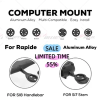 Soporte frontal para ordenador SL8/SL7, soporte para cronómetro, GPS, para bicicleta, Garmin, Gopro, Bryton, Wahoo, aleación de aluminio