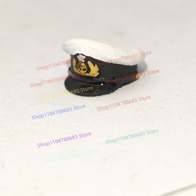 MOC ビルディングブロック ネイビーハット スプレーペイント ペンペイント おもちゃを作る 組み立てと接合 コレクタブルオーナメント ホリデーギフト