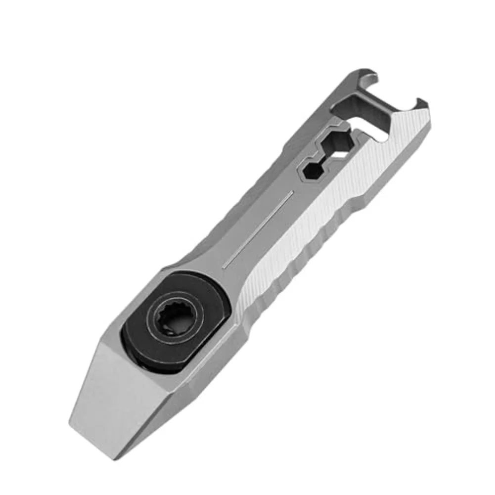 

Многофункциональный титановый лом-отбойник с шестигранным ключом и отверткой — компактный и легкий инструмент для мастерской и дома