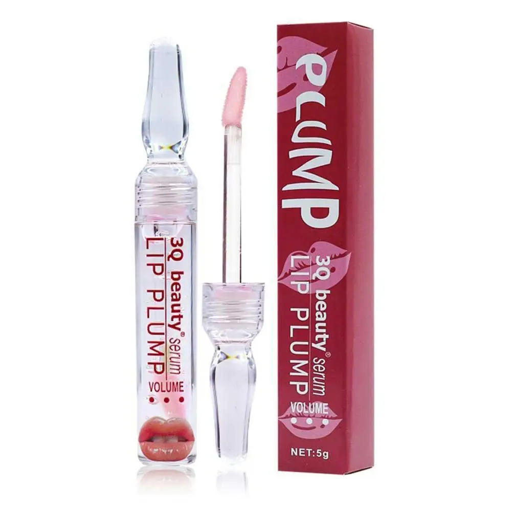 Suero labial regordeta para aumentar la elasticidad de los labios, Reduce la reparación fina, cuidado esencial, belleza, aceite Sexy, nutrición instantánea, voluminizador de labios, Li F8j2