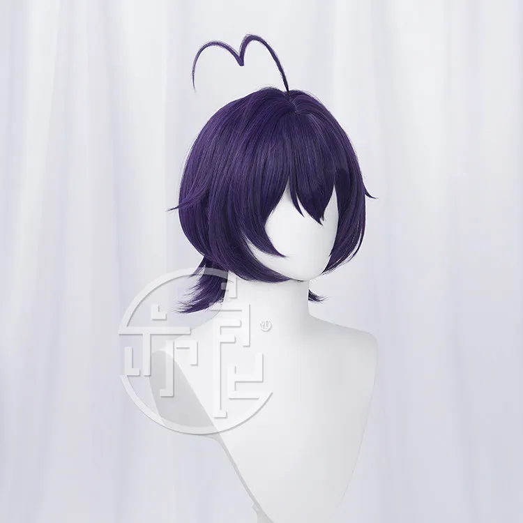 마법 소녀에 대한 애니메이션 열광 티나 츠지 코스프레 가발 할로윈 카니발 파티 소품 합성 머리 + 가발 모자