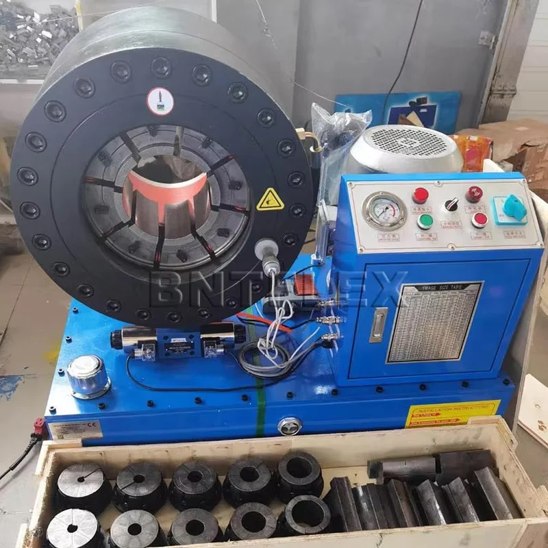 2017 BARNETT BNT150 Low price CE 6'' inch hydraulic hose fitting crimping machine