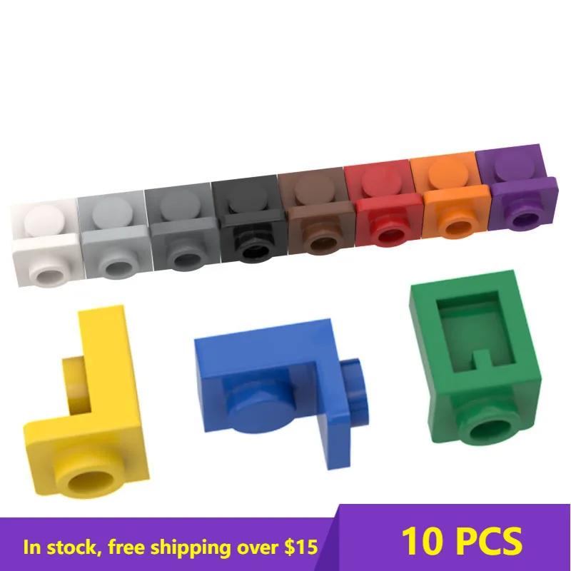 

10PCS MOC Compatible Assembles Particles 36840 1x1 side bump plate For Building Blocks Parts DIY Educational Bricks