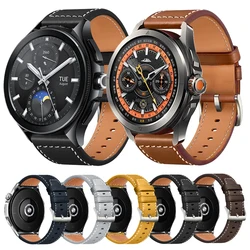 22mm Strap For Xiaomi Watch S4 Sport Watchband For Mi Watch Color 2/Watch 2 Pro/mi S1 Active S3 S2 Soft Leather Smartwatch Band