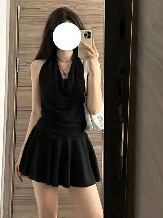 

Летняя женская юбка Pure Desire Spicy Girl с завышенной талией, уникальная, красивая, с эффектом утяжки талии, пышная, короткая