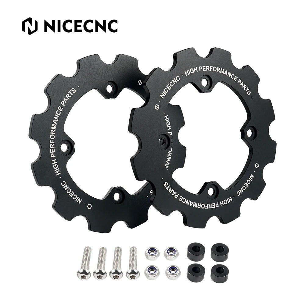 

NICECNC ATV Blingstar Sprocket Guard Dual Chain Protector For Yamaha Raptor 700 YFM700R 2006-2022 Raptor 700R YFM700R 2012-2022