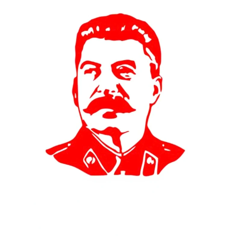 Stalin sticker Soviet leader car sticker rear windshield Window Bumper Sticker waterproof Car Sticker Car decoration