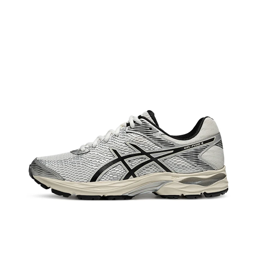 ASICS Gel Flux 4 Comfortable Abrasion Resistant Breathable Low top 1011A614-111