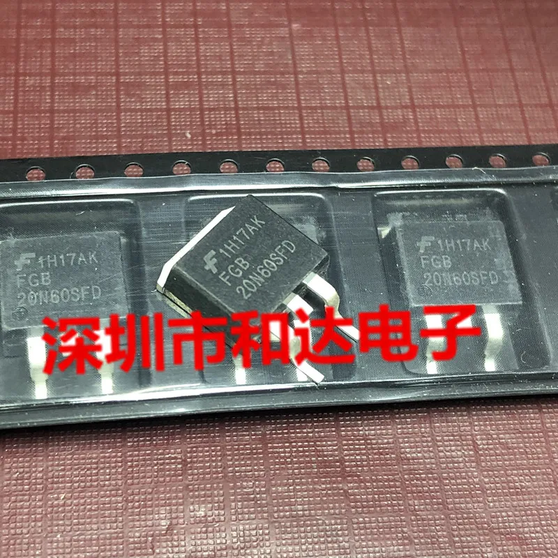 5pcs FGB20N60SFD  600V 40A