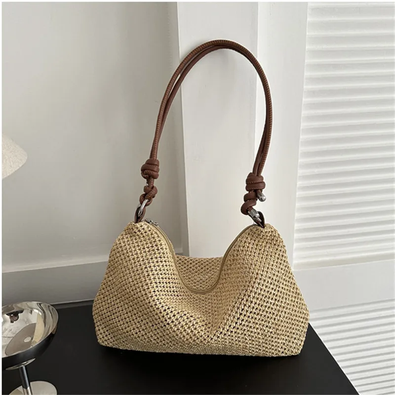 Straw Woven Bag, Na…