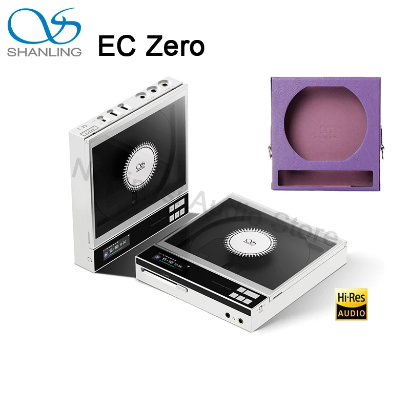 

SHANLING EC Zero AKM CD Player Portable Desktop CD Player Bluetooth LCD Display DAC CD Playback HIFI Hi-Res Headphone Amplifier