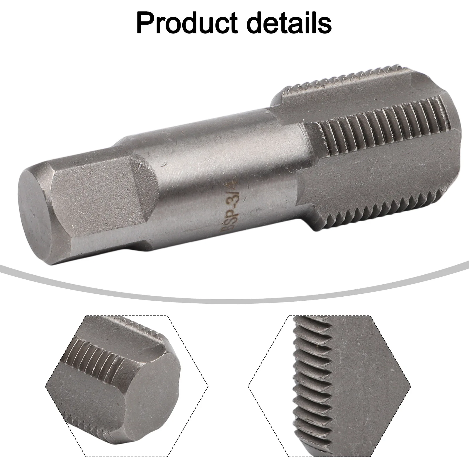 Heavy duty 12 In 34 Inch Repair Screw Tap Water Pipe Thread Repair Tool Built to Last Suitable for Professional Use