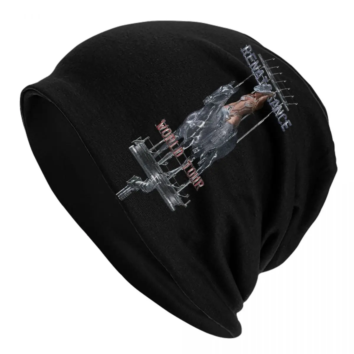 Musician World Tour Beanies Skullies Renaissance Beyonce Bonnet Hats Women Men Popular Warm Dual-use Bonnet Knitting Hats